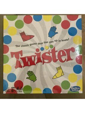 Hasbro Gaming Twister Classic Game Ages 6 and Up NEW & SEALED Box